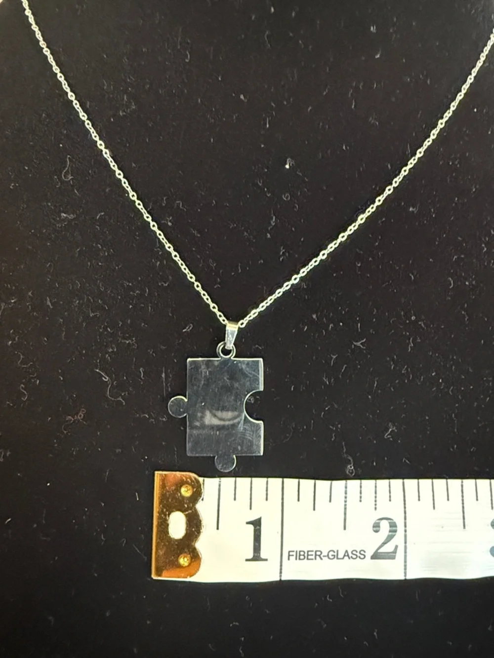 Plunder Silver Tone Puzzle Pendant Necklace - Silver